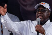Dr congo president to be sworn in for a second term after disputed election felix tshisekedi
