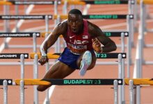 World women s 60m hurdles men s 2 mile marks fall at millrose