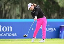 Japan s furue fires 65 to lead lpga tournament of champions