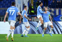 Lazio eye italy s top four after beating lecce and rivals slip