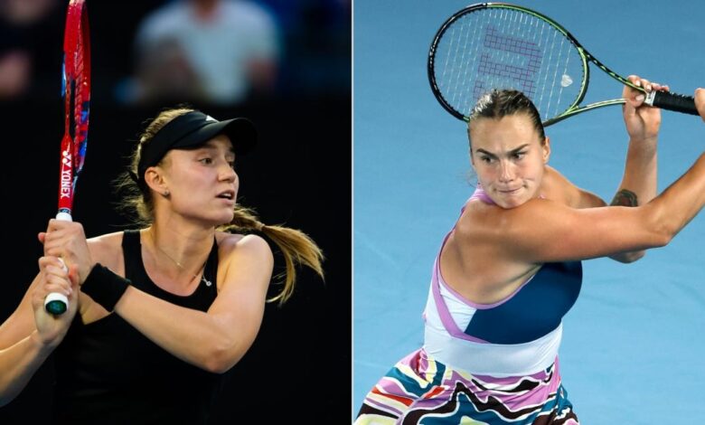 Sabalenka rybakina set up australian open final rematch