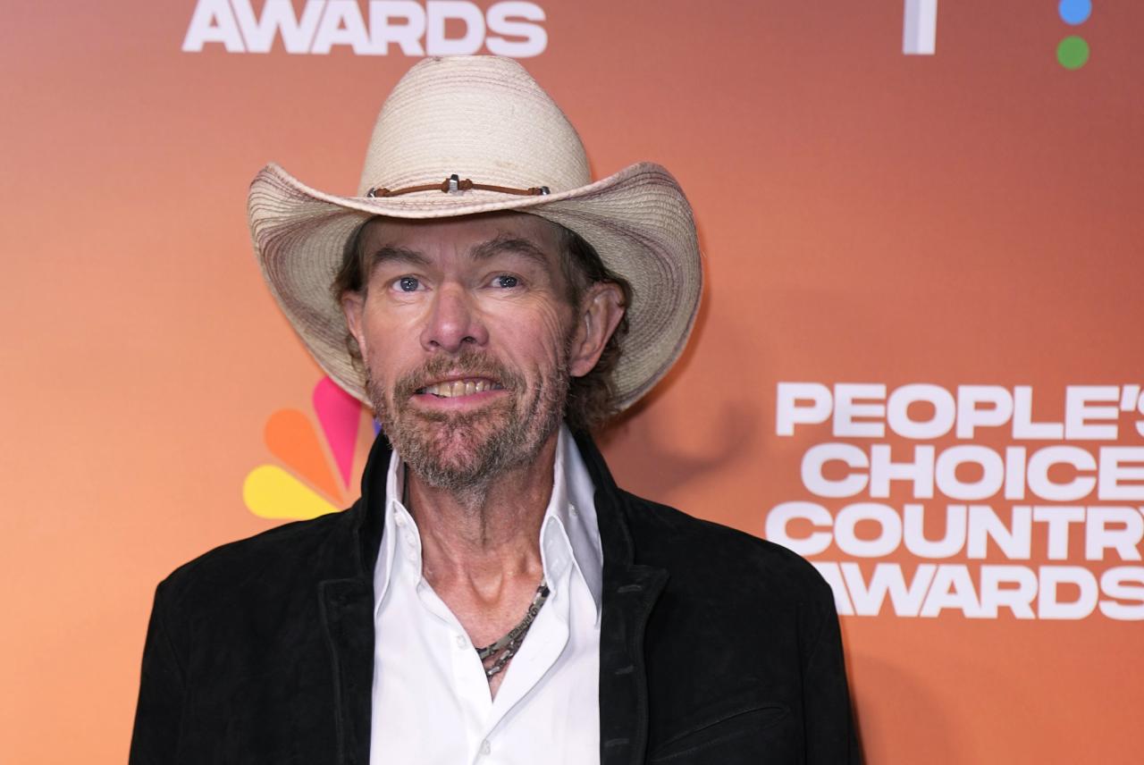 Us country music star toby keith dies aged 62