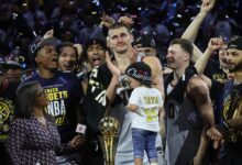 Reigning nba champion nuggets cool down red hot pacers