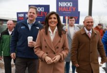 Rock star president trump supporters celebrate new hampshire win