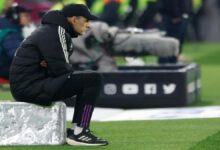 My bag s packed jokes tuchel after watching bayern win sitting on suitcase