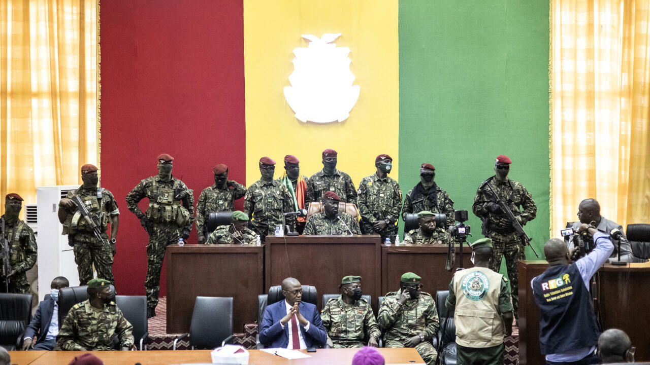 Guinea junta temporarily dissolves government presidency says