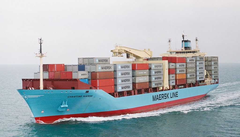 Shipping giant maersk s profit sinks warns of red sea risk