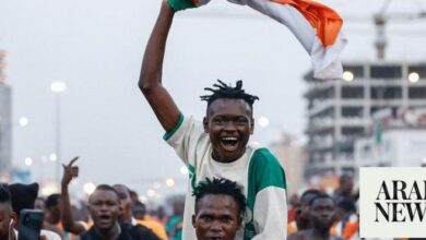 Ivory coast parade through abidjan champions of africa