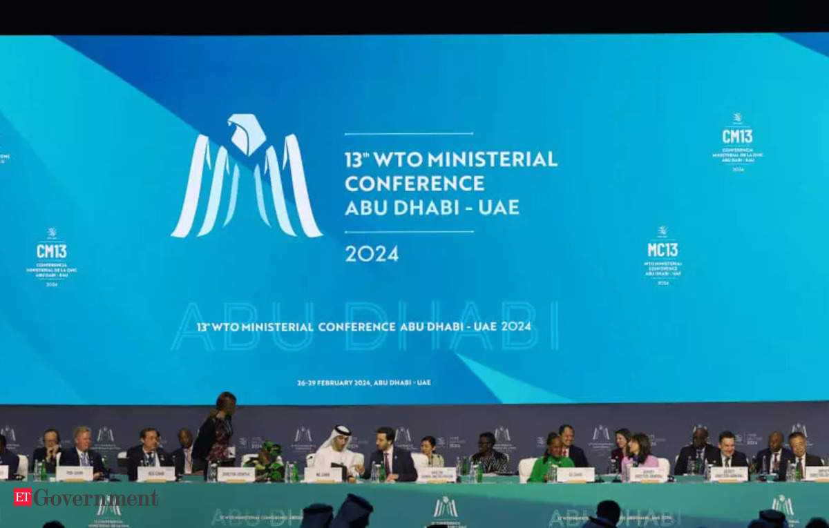 Big trade deals likely elusive at wto meet in abu dhabi