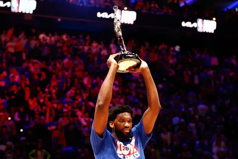 Mvp embiid out for at least a month after knee surgery