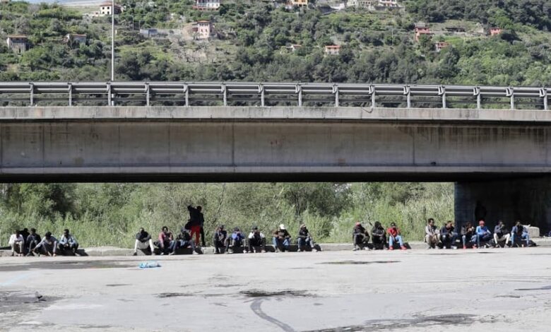 They had to flee their own country the lives of migrants at the franco italian border