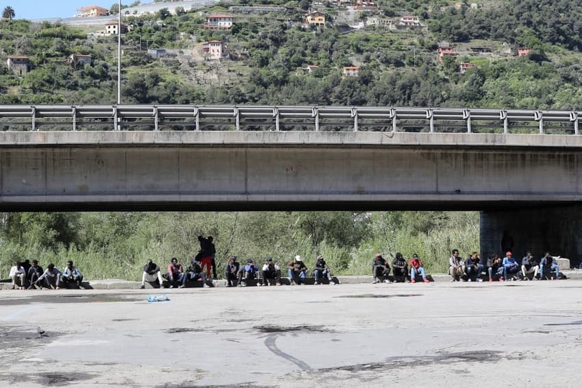 They had to flee their own country the lives of migrants at the franco italian border