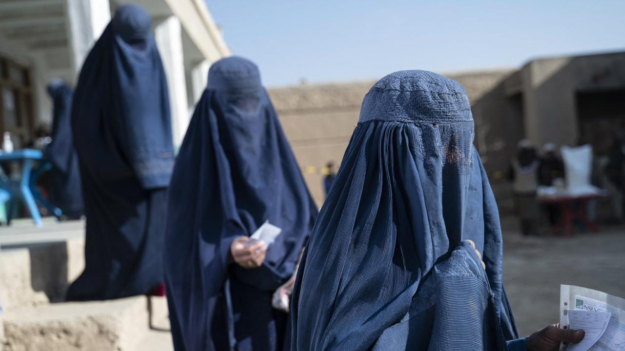 Afghan women detained over improper hijab taliban official