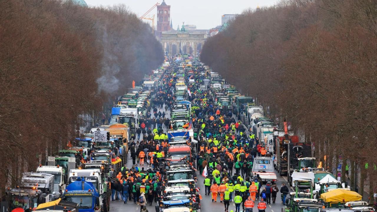 Farmers protest across europe against fuel taxes eu regulations