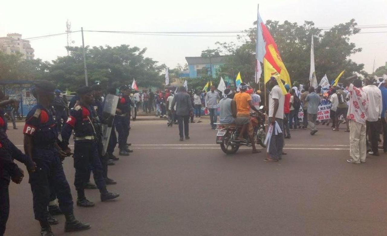 Kinshasa congo kabila drc president joseph survey go protests stays elections