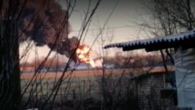 Ukraine claims new drone attack on oil depot in russia