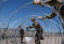 No these videos do not show tanks along the texas mexico border