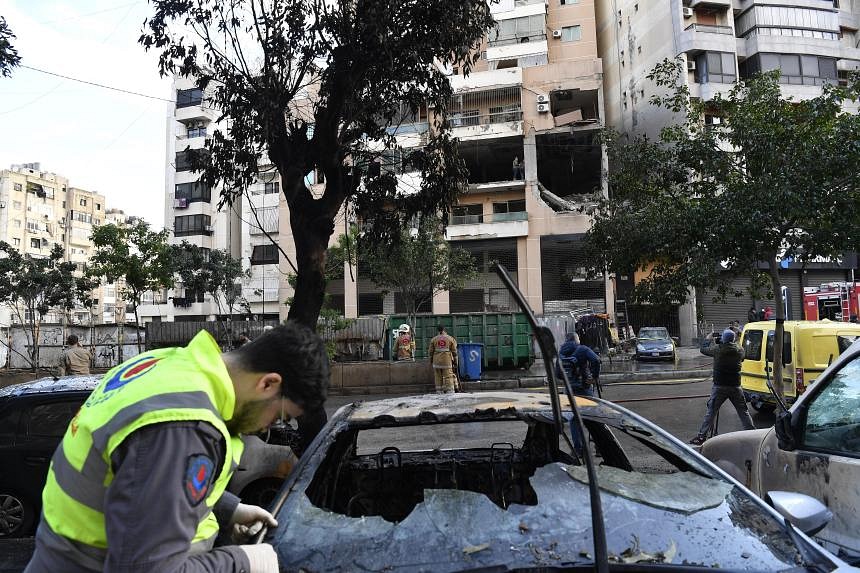 No one knew south beirut stunned after strike kills hamas deputy