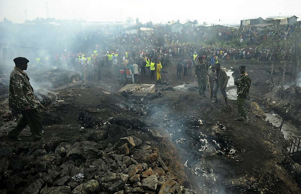 Rescue operation underway after a gas explosion ripped through kenya s capital nairobi