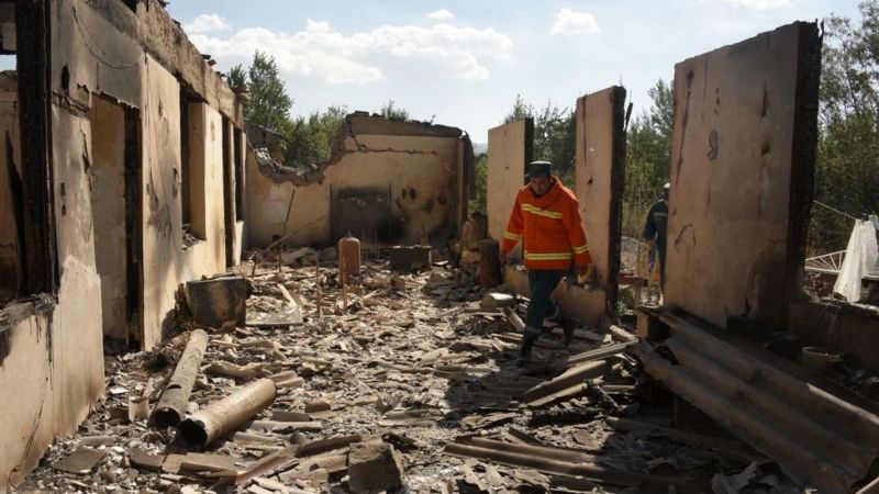 Armenia soldiers killed border flare up azerbaijan nagorno karabakh