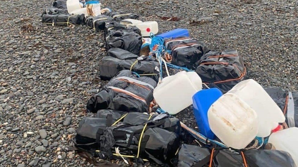 Bag of cocaine washes up near mystery trinidad shipwreck