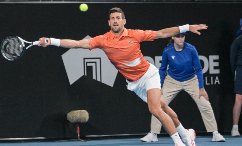 Dominant djokovic sweeps into australian open quarters