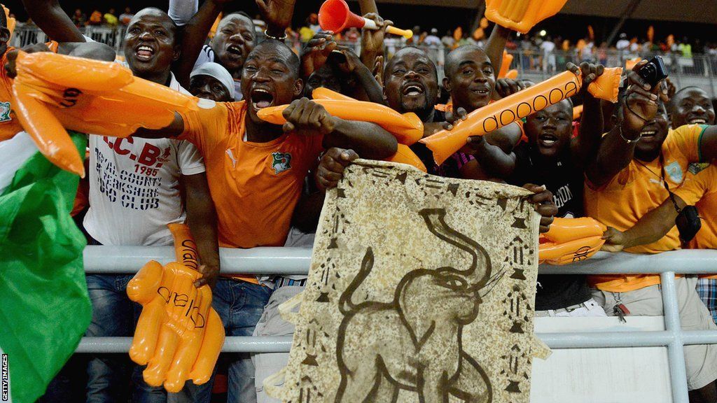 Hosts ivory coast celebrate as team wins africa cup of nations opener