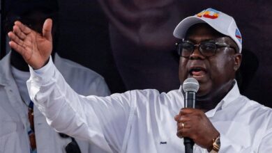 Dr congo president to be sworn in for a second term after disputed election felix tshisekedi