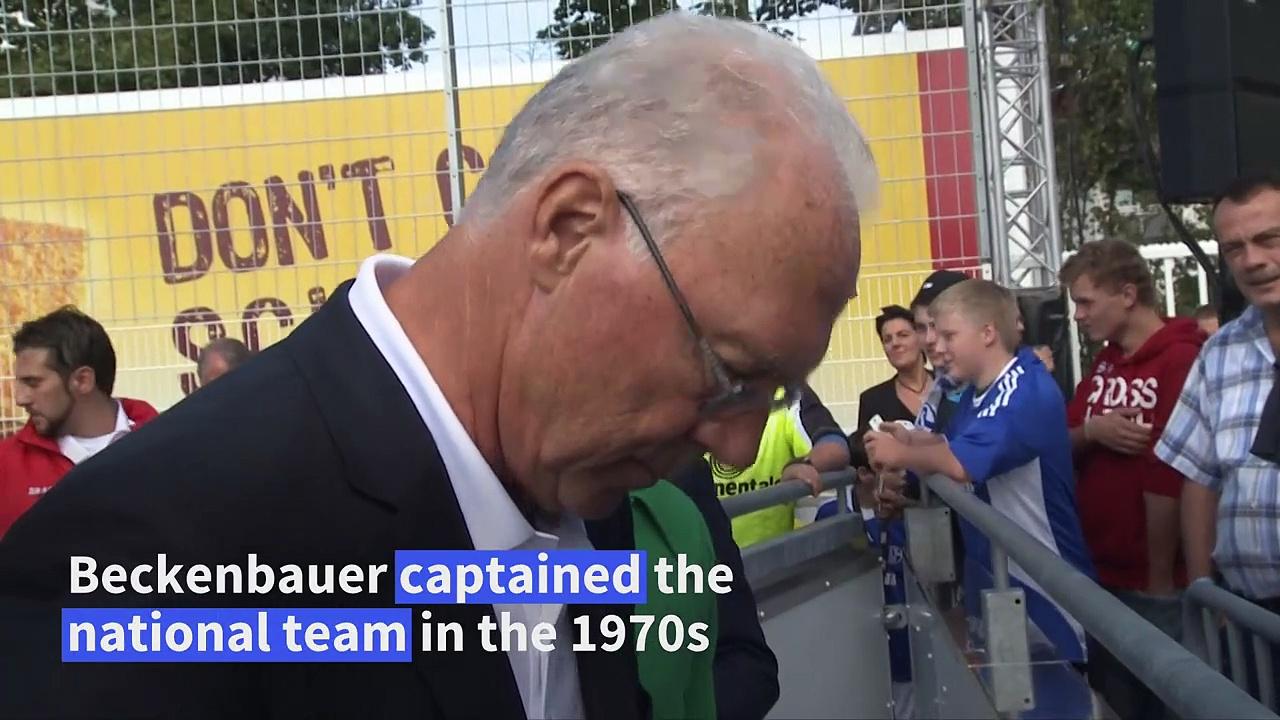 German football legend franz beckenbauer has died aged 78 1