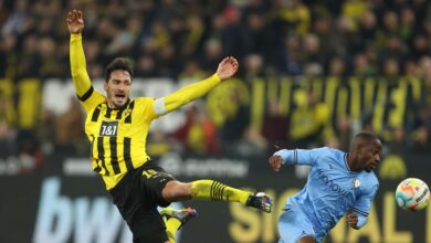 Fuellkrug hat trick sends dortmund past bochum and into top four