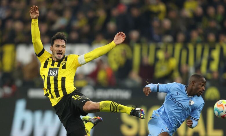 Fuellkrug hat trick sends dortmund past bochum and into top four