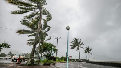 Cyclone belal causes heavy flooding in mauritius after battering reunion