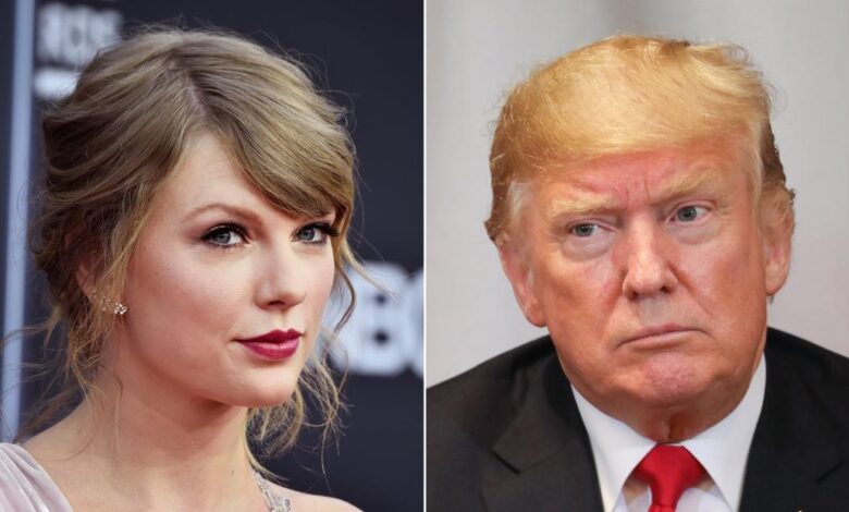 Taylor swift did not endorse former president donald trump during the grammy awards