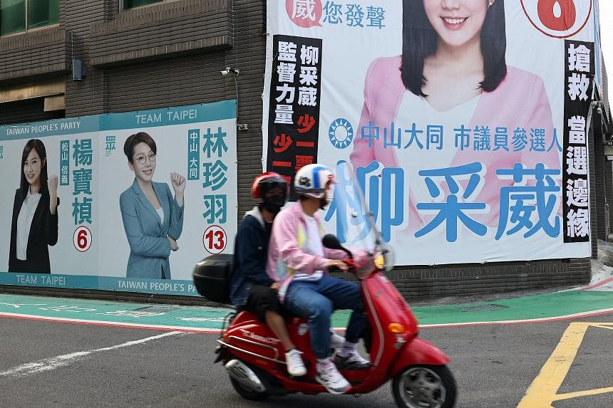 On campaign trail threat from china hangs over taiwan s elections