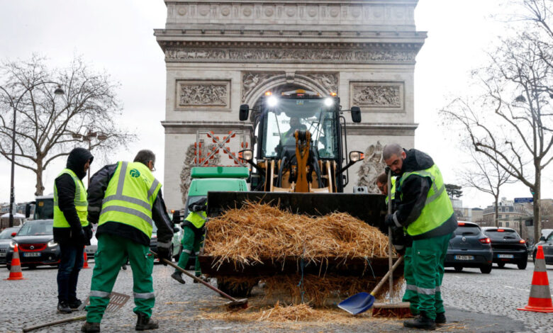 French farmers protest strong sense of disappointment after french pm s speech