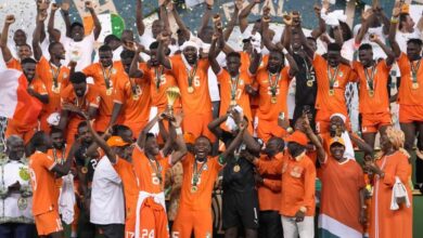 Jubilant fans take to streets to celebrate ivory coast s afcon victory
