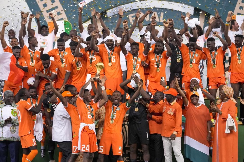 Jubilant fans take to streets to celebrate ivory coast s afcon victory