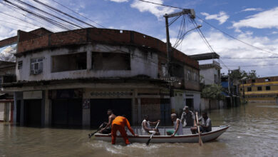 Brazil s rio de janeiro state confronts flood damage after heavy rain kills at least 12