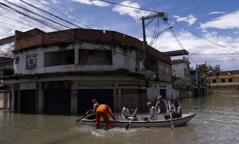 Brazil s rio de janeiro state confronts flood damage after heavy rain kills at least 12