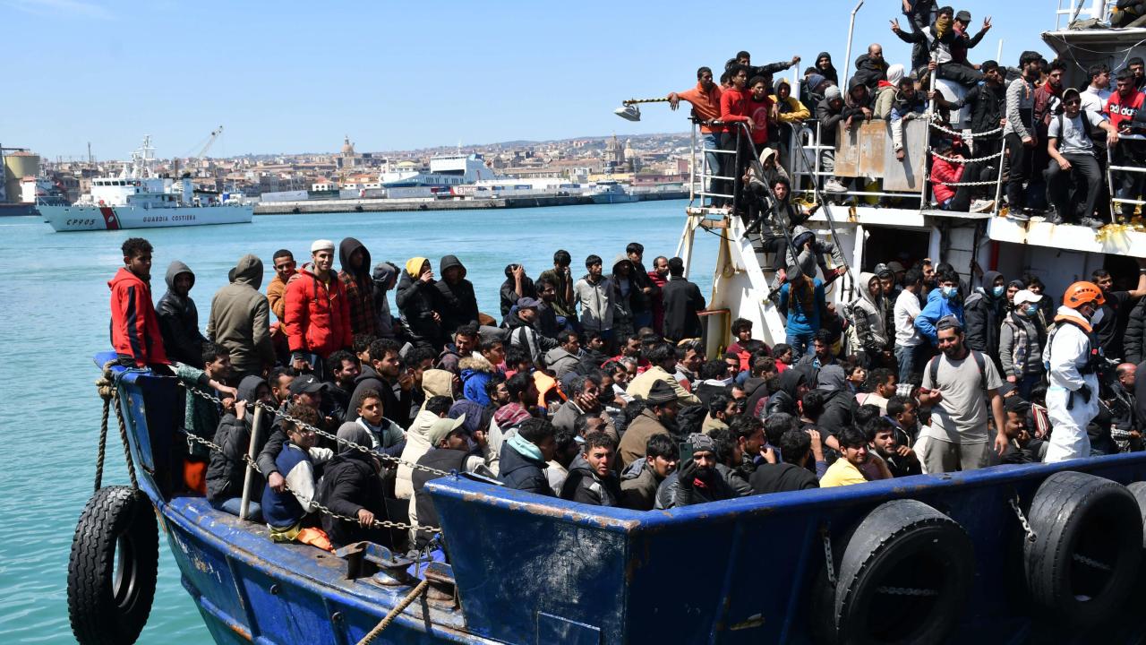 They had to flee their own country the lives of migrants at the franco italian border