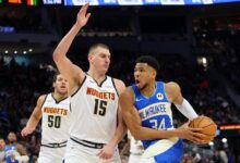 Bucks rip nuggets cavs win streak ends and wemby goes wild