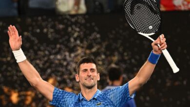 Djokovic outlasts fritz to reach 11th australian open semi