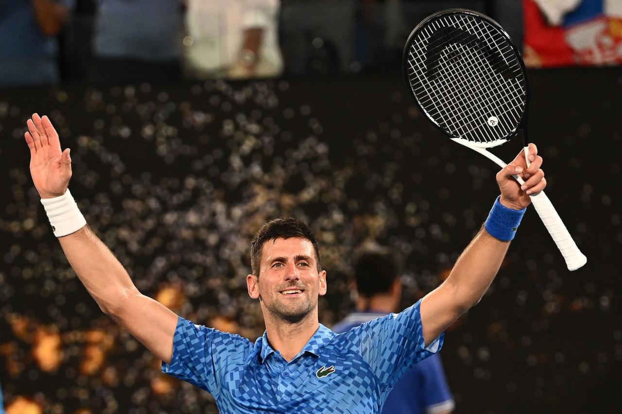 Djokovic outlasts fritz to reach 11th australian open semi