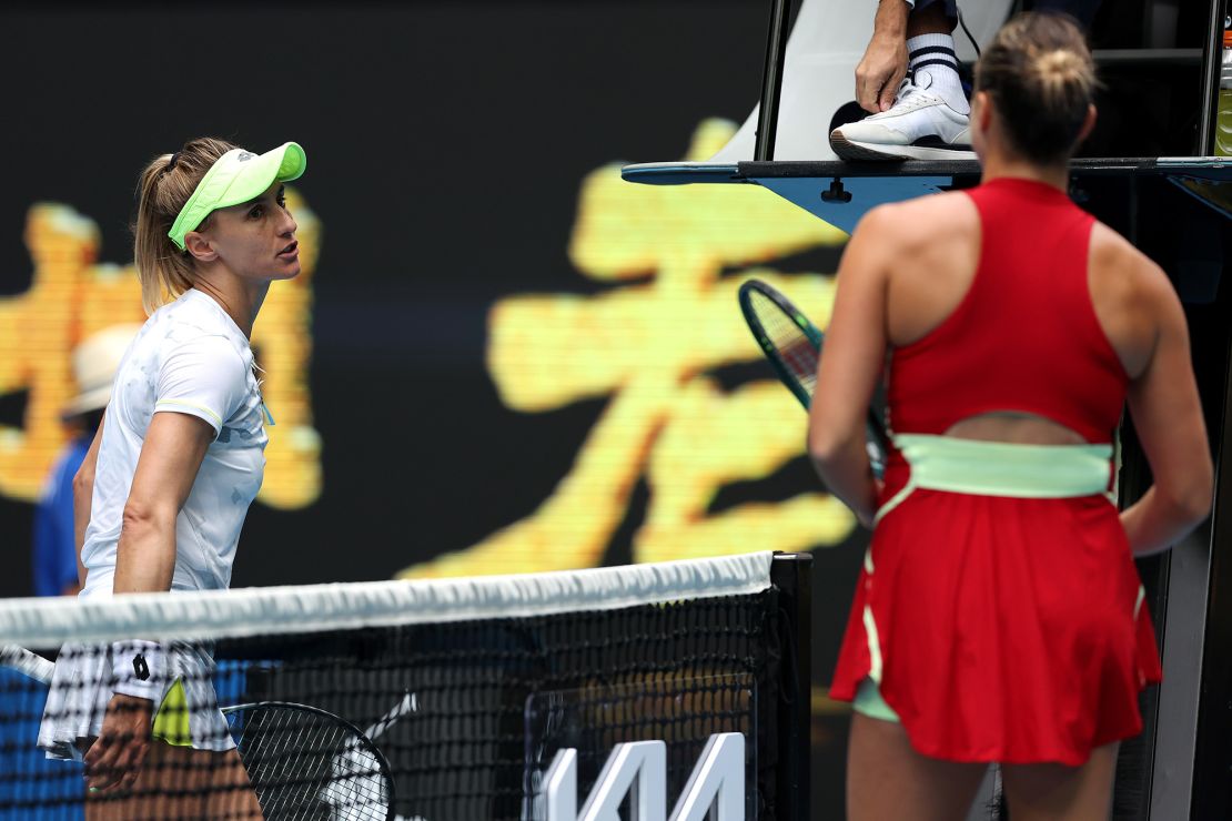 Ukrainian teen criticised for shaking russian player s hand at australian open