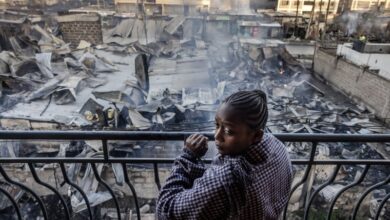 Explosion kenya nairobi pipeline slum