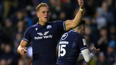 Scotland coach townsend hails really special van der merwe s hat trick