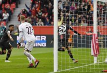Tah strikes late to send leverkusen to german cup semis