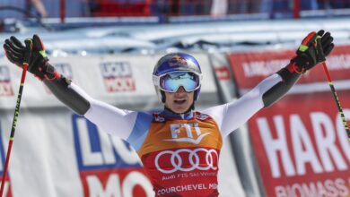 Odermatt wins career first world cup downhill in wengen