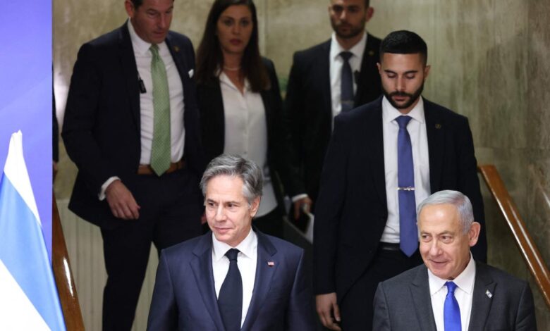 Blinken in israel for talks on truce deal