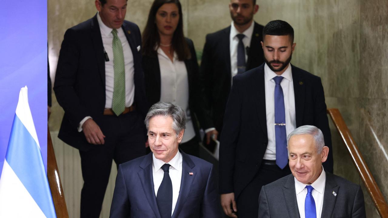 Blinken in israel for talks on truce deal